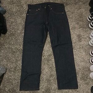 Levi's Black Straight Jeans Classic Fit
